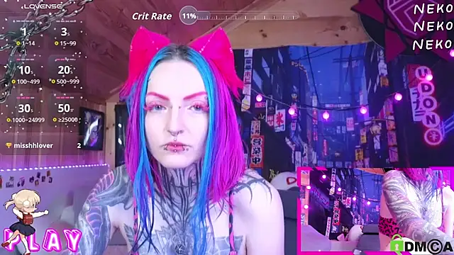 Chat XXX ao vivo de NekoCyber