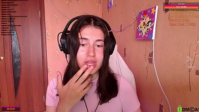 KristinaScott élő XXX-chatje