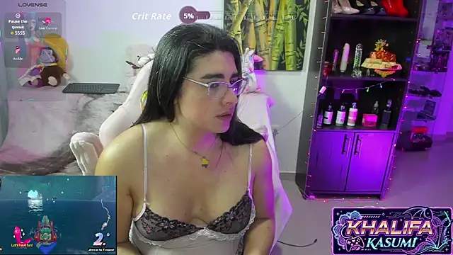 Show modela Khalifa_Gold na web-kameri