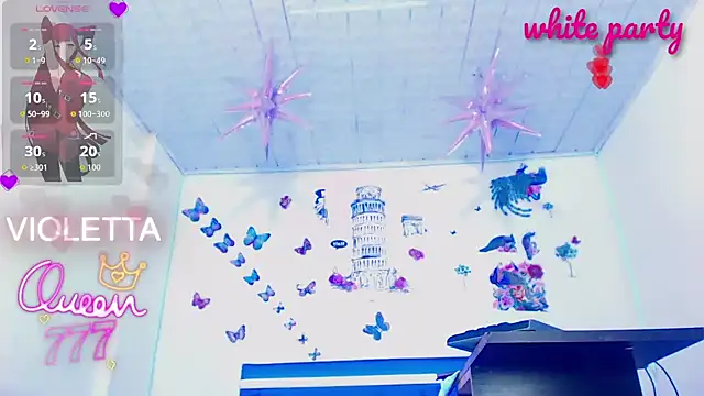 XXX chat uživo modela violettath