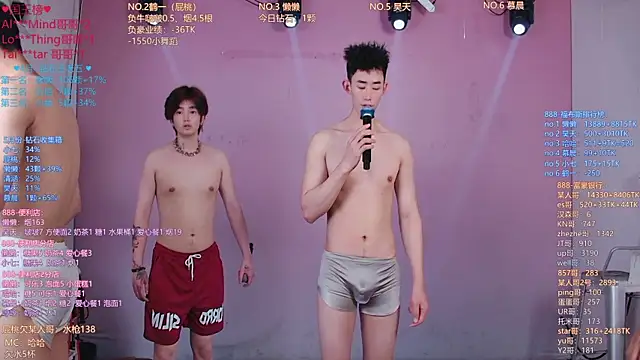Show de TNT-888 na webcam