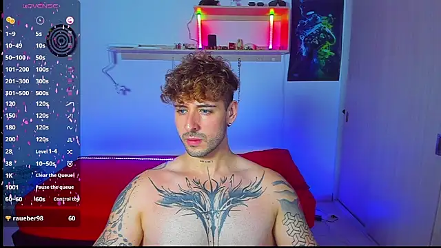 Ares_blue 웹캠 쇼