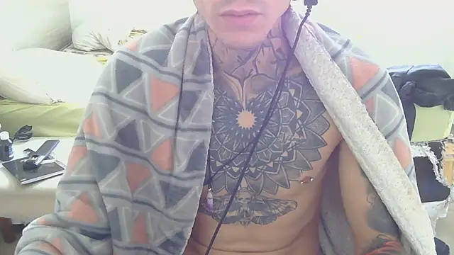 Show de smokingink na webcam