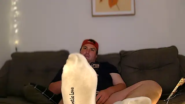 Show modela ChubbyGayBigFeet na web-kameri