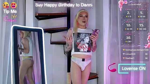 Chat XXX ao vivo de DanniHotBoy02