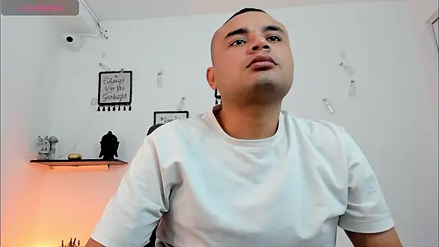 Show de DamianBlazze na webcam