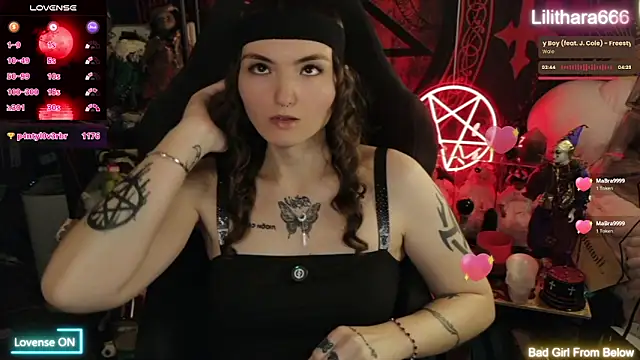 Show Webcam de Lilithara666