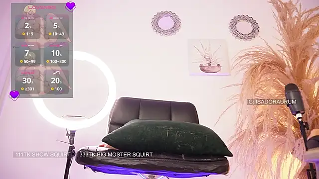 iisabigsquirt – Kamerová šou