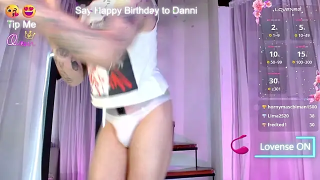 DanniHotBoy02のウェブカメラショー