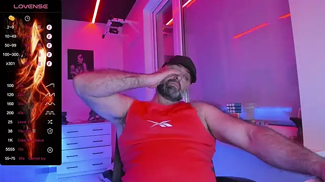 HAIR-MAN's Webcam Show