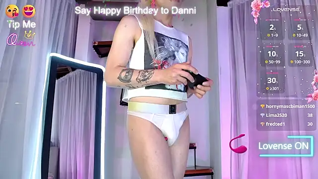Webkamerová show DanniHotBoy02