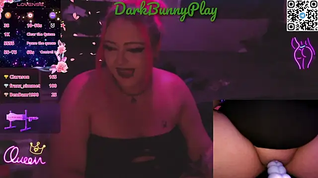 DarkBunnyPlay: вебкам-шоу