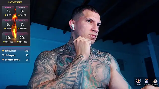 Show modela Shane_Clay na web-kameri