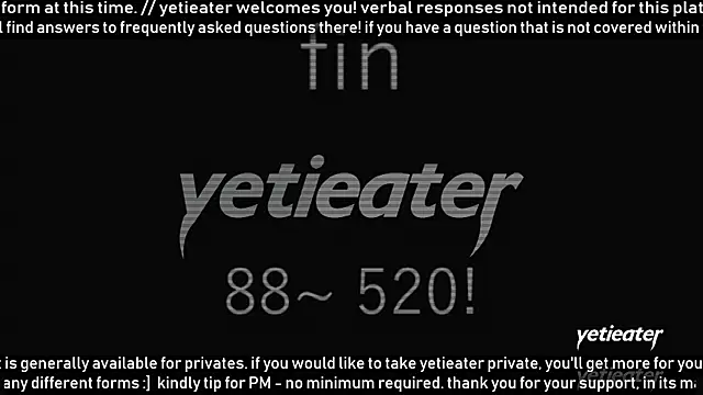 yetieater Live XXX Chat