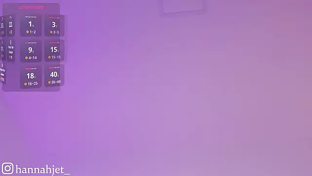 Chatroom en direct de hannah_jet
