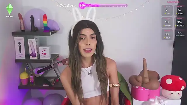 valentina_crttiのウェブカメラショー