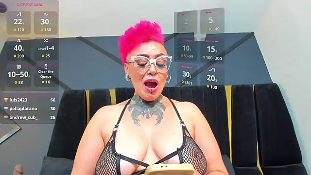 Chat +18 de mistress_sandy ao vivo