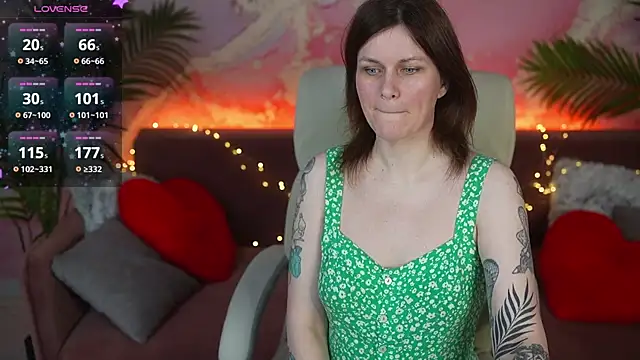 Show modela TinaMelt na web-kameri