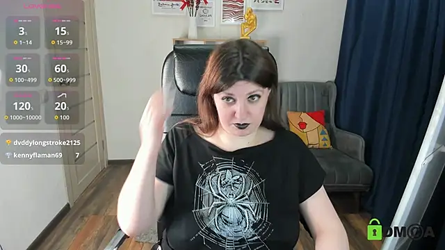 Czat XXX na żywo – Black_Black_Rose