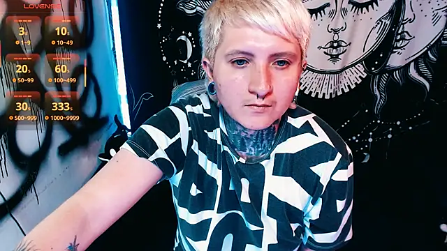 Show de Marieblueeyes na webcam