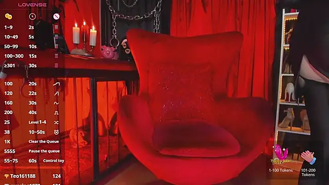 دردشة MistressAndre الجنسية المباشرة