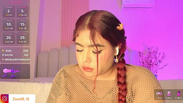 Zoe1_2 élő XXX-chatje