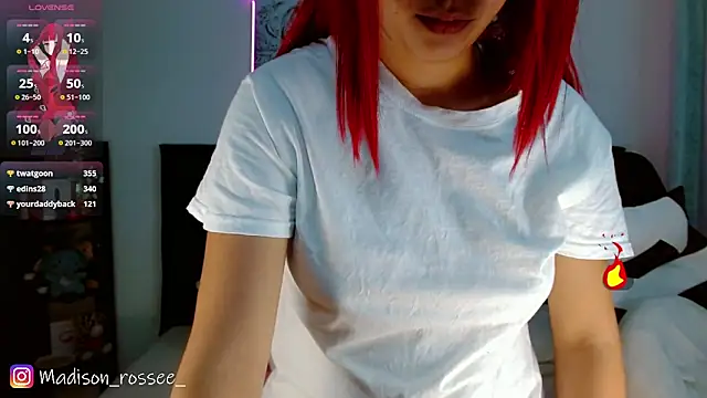 Chat XXX ao vivo de Madison_Rossee