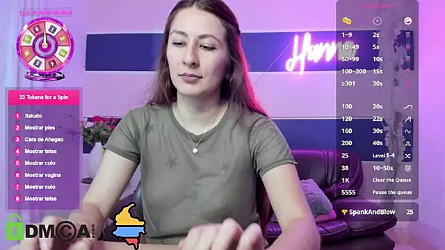 Chatroom XXX en direct de camiladeluca