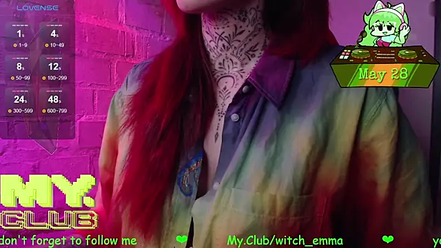 Witch_Emma Adlı Modelin Canlı XXX Sohbeti