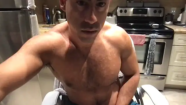 Pertunjukan Kamera Web BigGuyMuscle