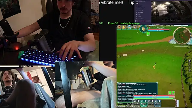 BigDickPlaya101's Webcam Show