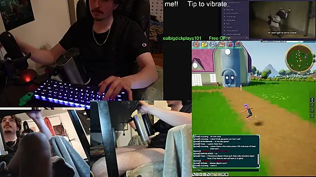 XXX chat uživo modela BigDickPlaya101
