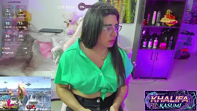 Khalifa_Gold Adlı Modelin Web Kamerası Şovu