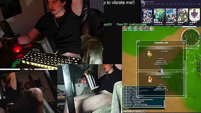 BigDickPlaya101 webkamerás műsora