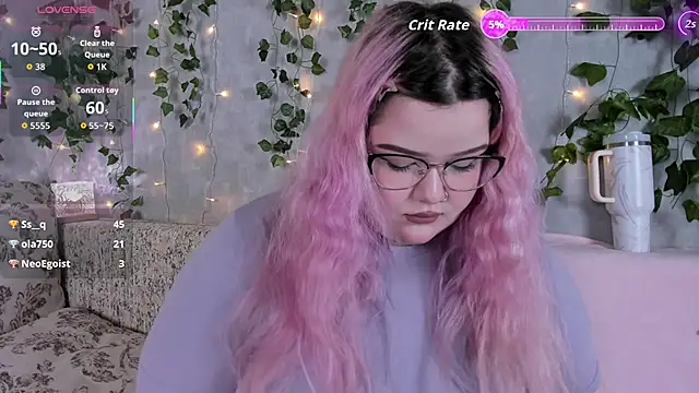 Chat +18 de _CandyM1lky_ ao vivo
