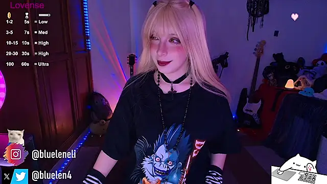 bluelen Adlı Modelin Canlı XXX Sohbeti