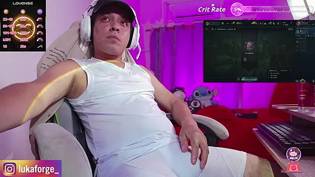 Lukaforge webcam show