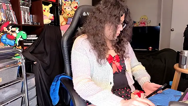 Show de ShinyCherub na webcam