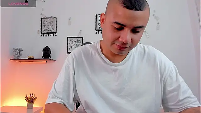 Show de DamianBlazze na webcam