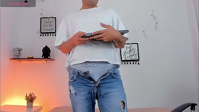 Show de DamianBlazze na webcam