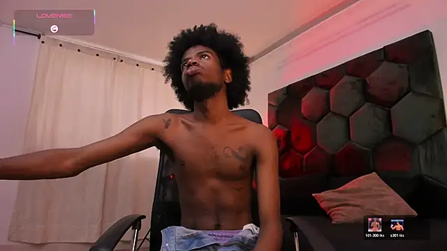 Show de AllexJacob na webcam
