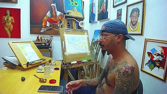 Show de webcam de color_beat17