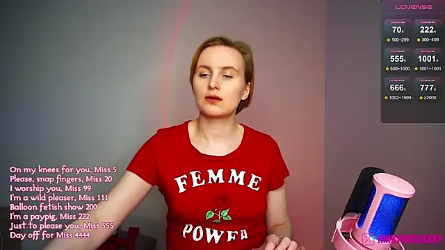 KinkyMissCherry's Live XXX Chat