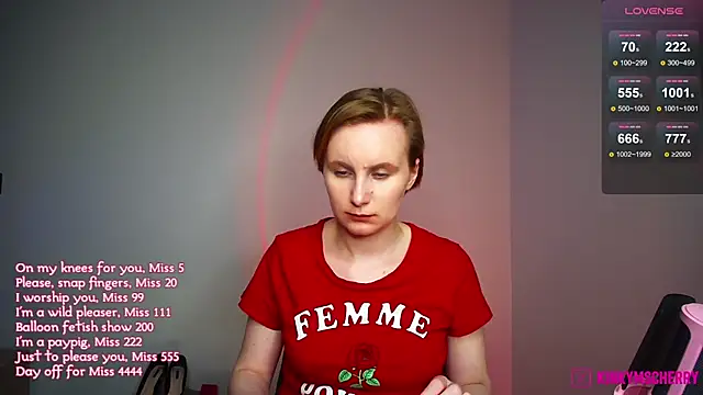 KinkyMissCherry লাইভ XXX চ্যাট