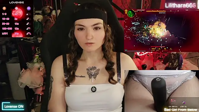 Lilithara666 webkamerás műsora