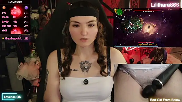 Chat XXX en directo de Lilithara666