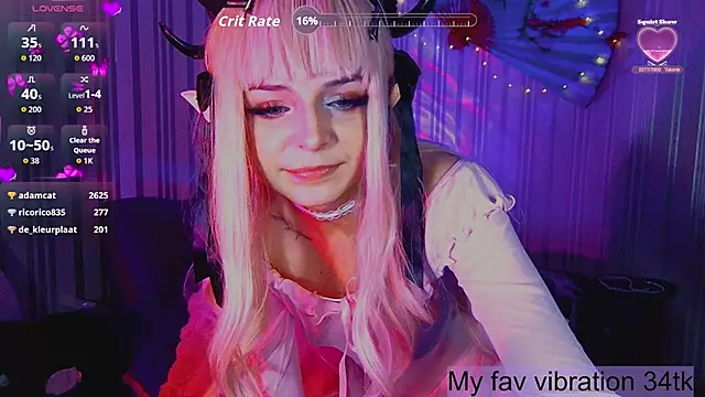 ArianaLight élő XXX-chatje