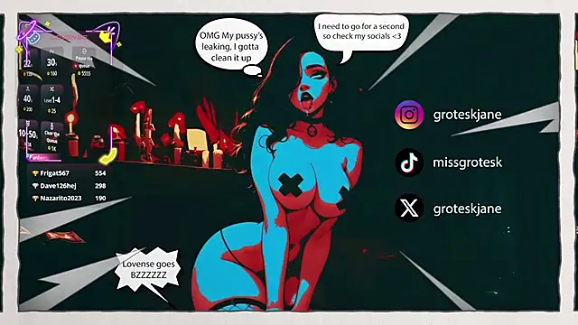 Czat XXX na żywo – Grotesk_Couple