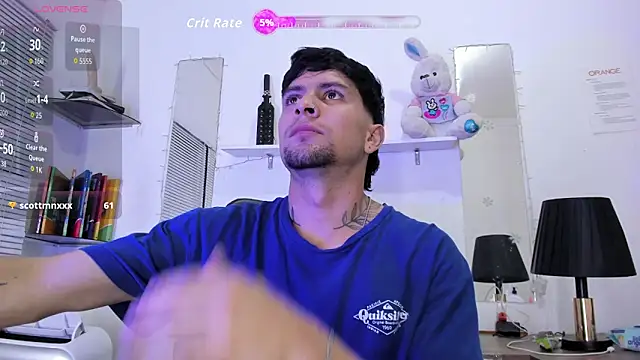 Show modela StefanoBigCock na web-kameri