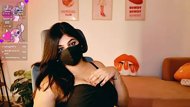 _krisha Adlı Modelin Web Kamerası Şovu